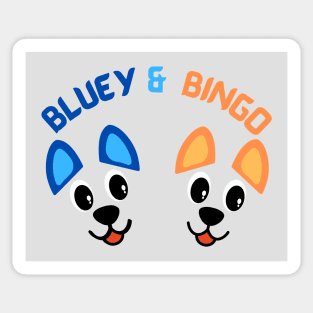 Bluey and Bingo Sticker